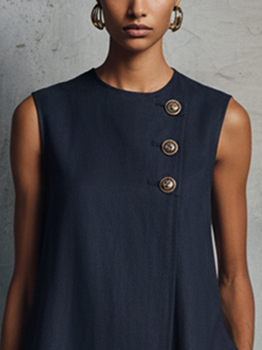 Elena | Vestido mini minimalista