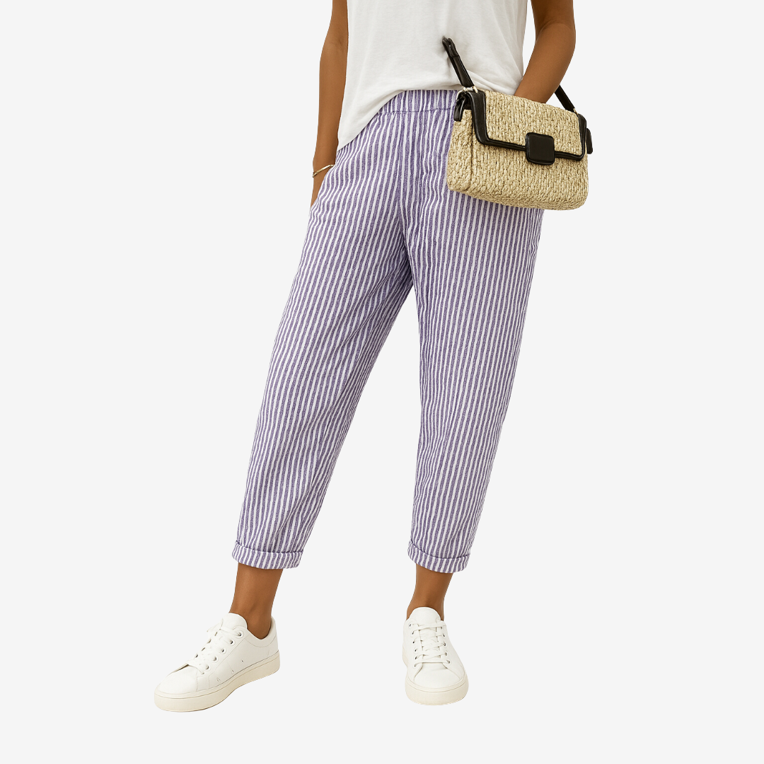 Noémie | Pantalones veraniegos de corte holgado