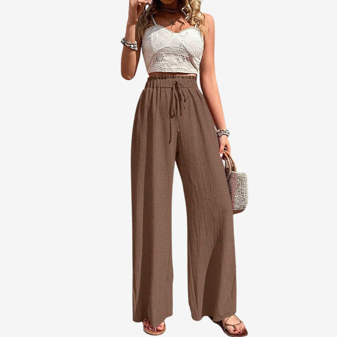 Solène | Pantalones palazzo