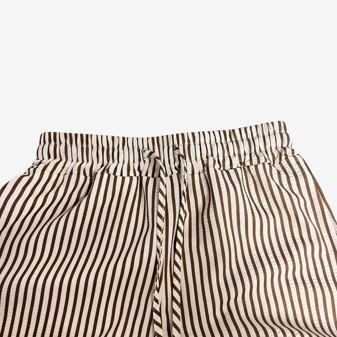 Zara | Pantalones informales a rayas